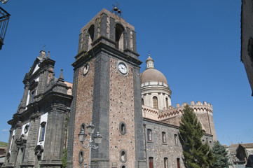 Fototapeta na wymiar Chiesa San Nicola, Randazzo, Sizilien, Italien