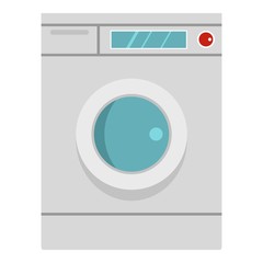 Washing machine icon isolated