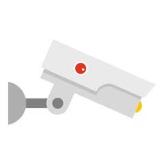 Security camera icon isolated
