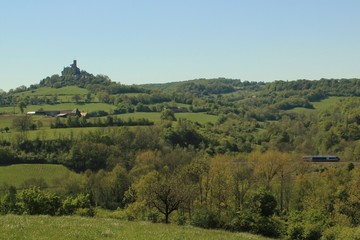 Paysage à Curemonte (Corrèze)