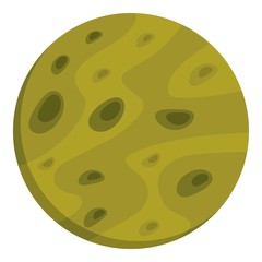 Fototapeta premium Moon icon isolated