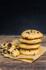 Chocolate cookies, cookies