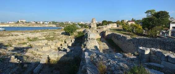 Chersonesus ruins, archaeological park, Sevastopol, Crimea