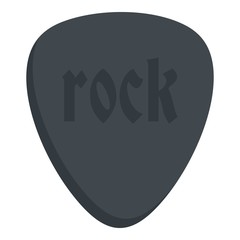 Rock stone icon isolated
