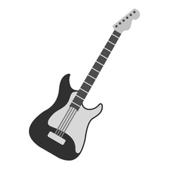 Obraz premium Acoustic guitar icon isolated