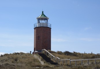 Quermarkenfeuer rotes Kliff