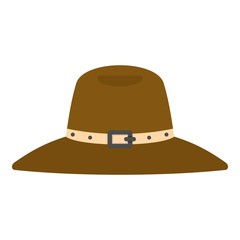 Hat icon isolated