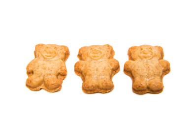 Biscuit teddy bear