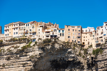 Fototapeta na wymiar Bonifacio city, Corsica