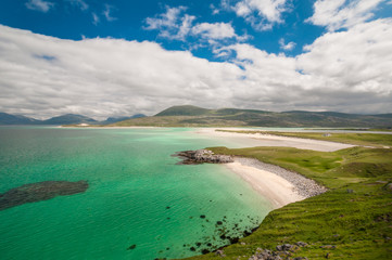 Seilebost Beach auf der Isle of Harris, Äußere Hebriden, Schottland