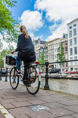 Obraz premium Bicycle in Amsterdam, Netherlands.