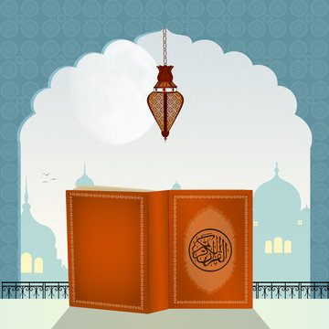 Quran Book in the Mosque