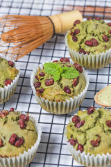 Honey wiping tea muffin cake