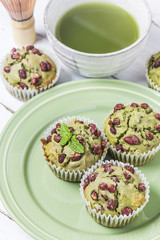 Honey wiping tea muffin cake