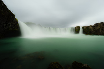 Godafoss waterfall in Iceland