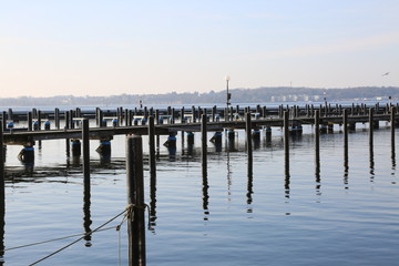 Fototapeta premium Marina z kijkami