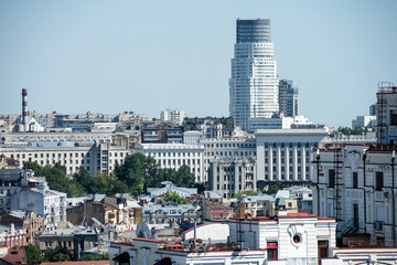 Obraz premium Kiev the capital of Ukraine, top view