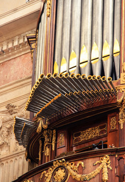  Detail From Baroque Pipe Organ