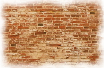 Bright brick wall grunge texture