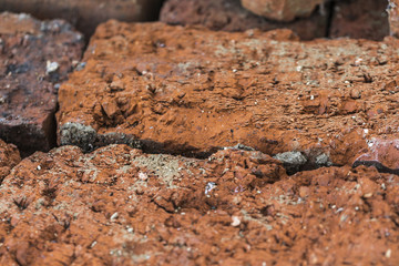 old brick , texture macro