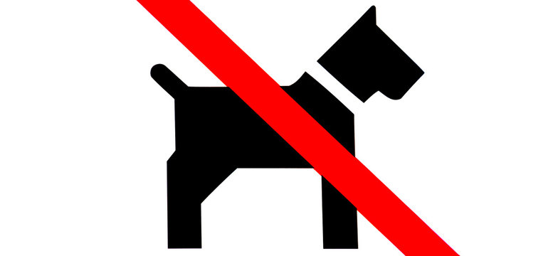 Hunde verboten Symbol