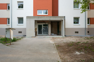 New house entrance