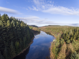 Fototapeta premium Aerial Landscape
