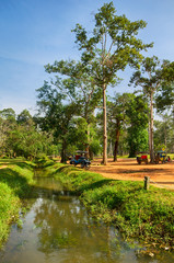 Small river in Cambodia