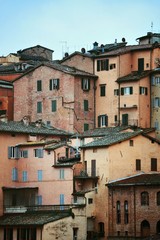 Fototapeta na wymiar Old Siena Town