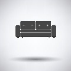 Home sofa icon