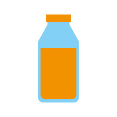 juice fruit bottle isolated icon vector illustration design