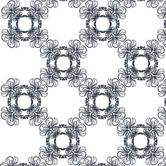 seamless textute vintage decorative ornate design vector illustration