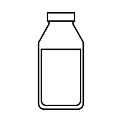 juice fruit bottle isolated icon vector illustration design