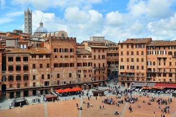 Piazza del Campo Siena Italy