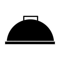 tray server isolated icon vector illustration design