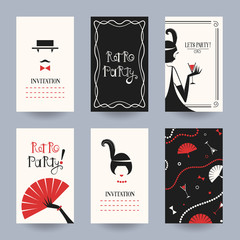 card retro party