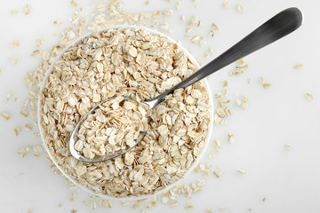 Oatmeal flakes