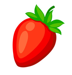 Strawberry Vector illustration on white background