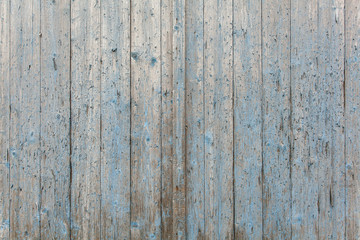 Fototapeta na wymiar Real Old Wood Texture of Old Fence With Nails in It