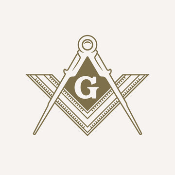 Freemason Flat Vector Symbol