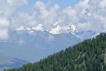 La plagne high alps haute savoie