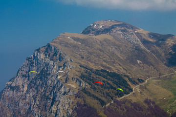 Wingsuit, Mount Baldo, Italy