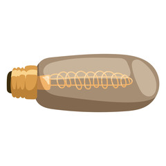 Old retro lamp vector illustration light isolated electricity equipment design bulb decoration home vintage electric object interior decor style