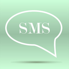 SMS notification in a cloud of thoughts
