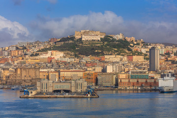 Obraz premium Port of Naples, Italy