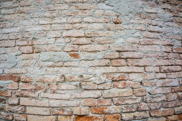 Textured background: old brick wal