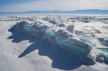 Winter by Lake Baikal