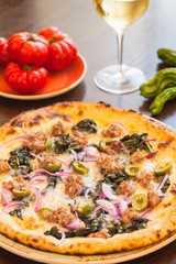 fennel sausage pizza