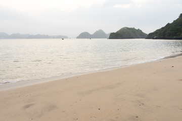 Ha Long Bay beach