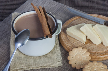 Chocolate con queso